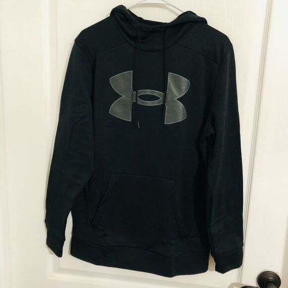 Under Armour Other - Brand‎ New Men's Under Armour Big Logo Fleece Black Hoodie Size Small